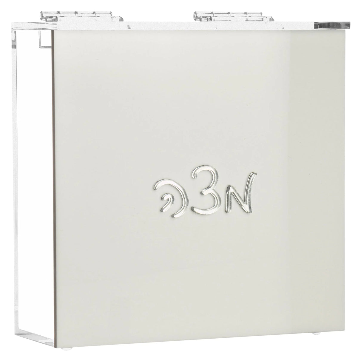 Acrylic Matzah Box - Silver