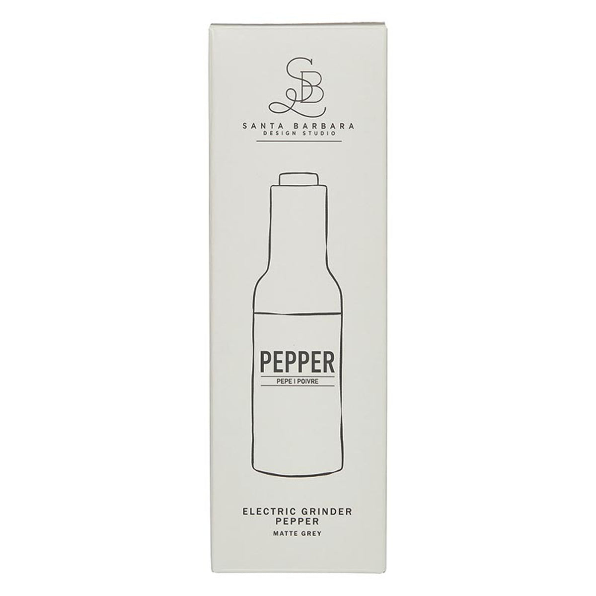 Electric Matte Pepper Grinder