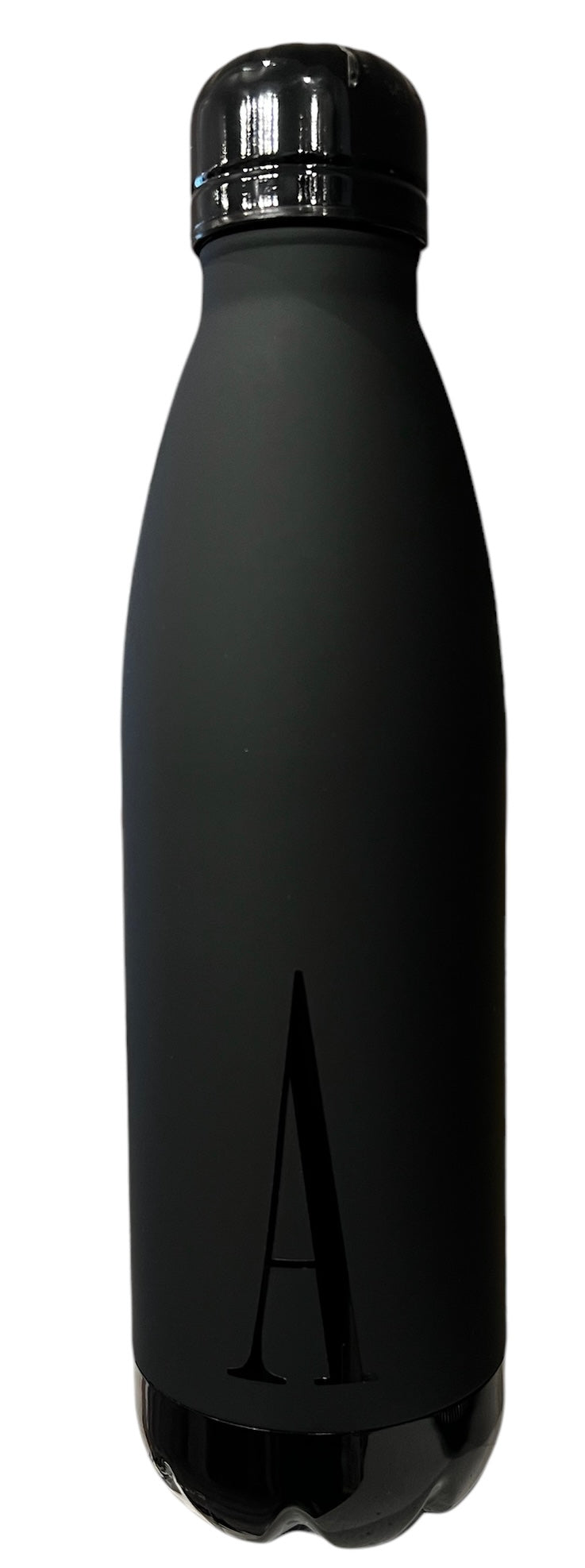 Bouteille d'eau personnalisée 17OZ - Noir/Noir
