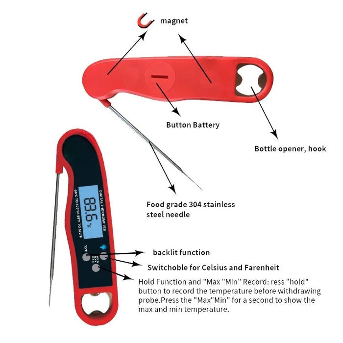 Digital Instant Read Thermometer