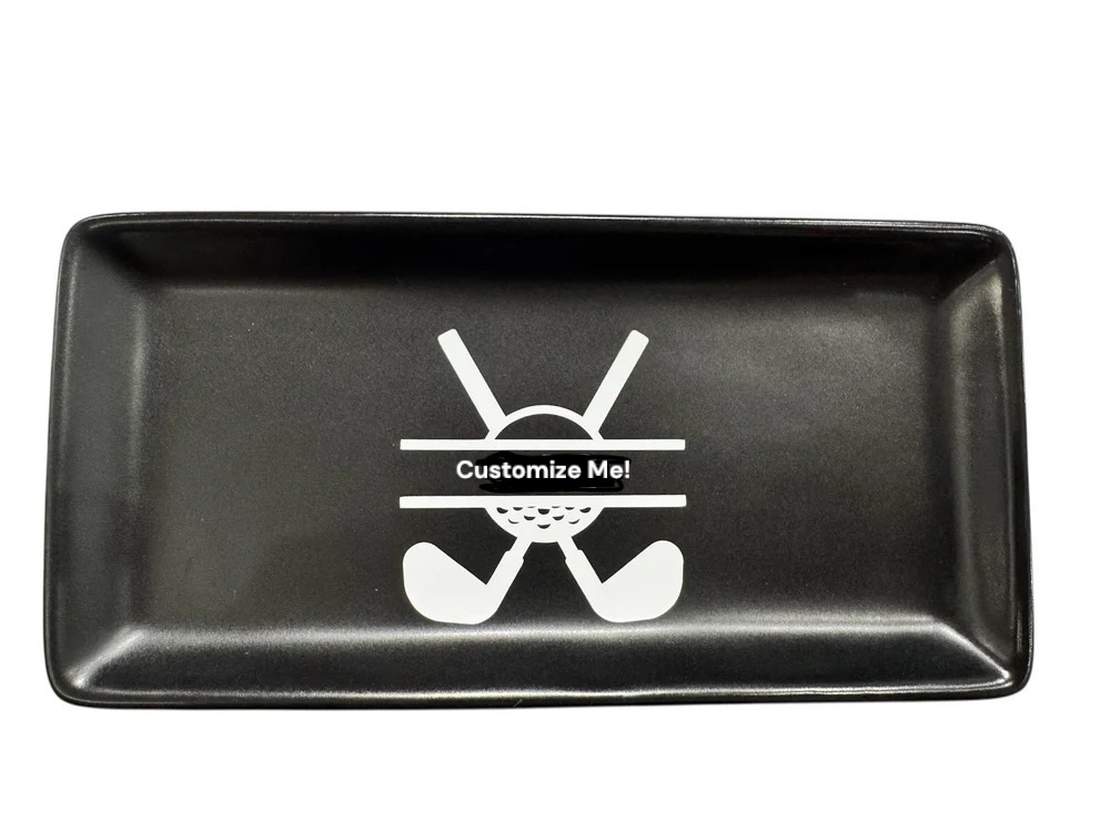 Customized tray- golf