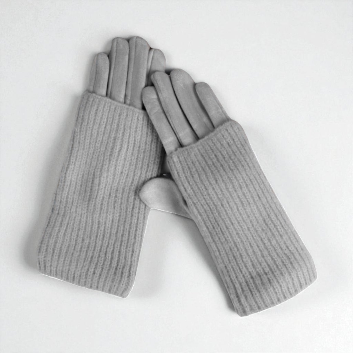 knit gloves