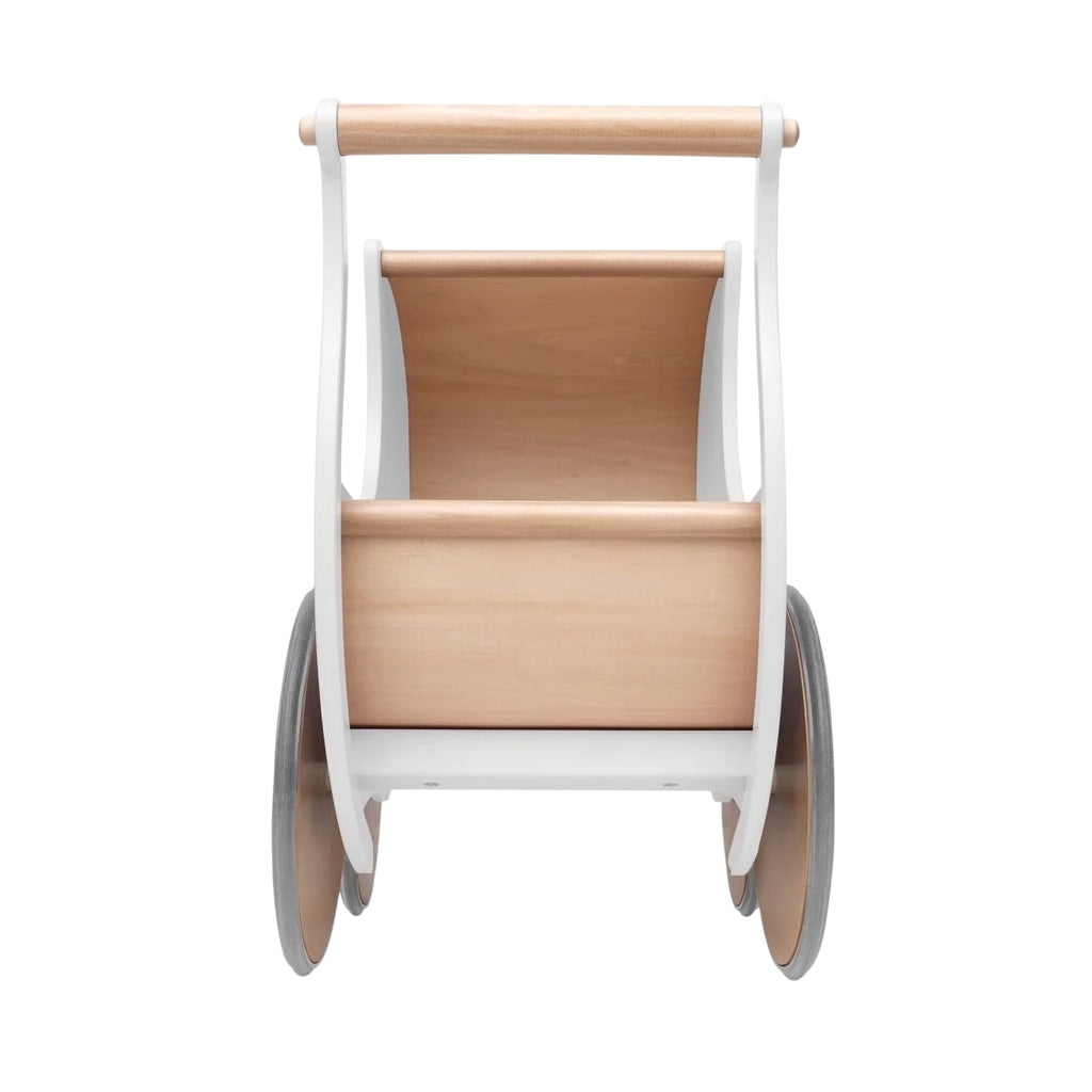 Pram 2 in 1 wooden walker