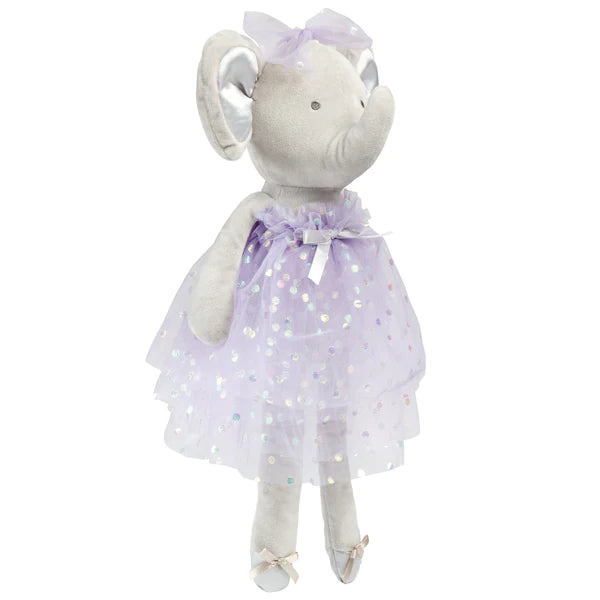 Poupée en peluche super douce de 16 pouces de large, grand éléphant