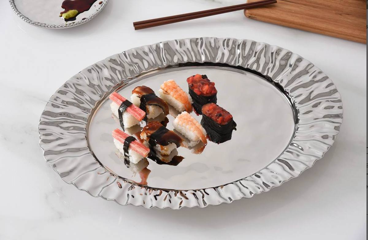 Pampa Bay Mascali argento Large Platter