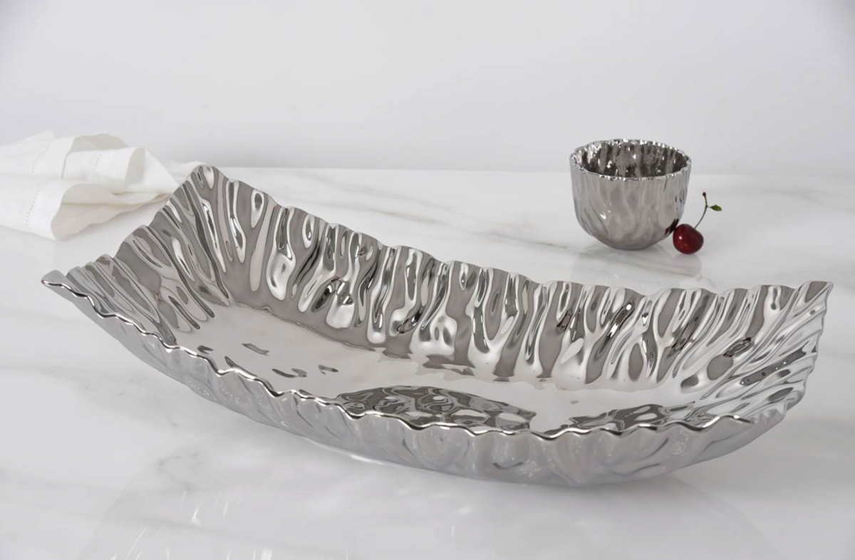 Pampa Bay Mascali argento Rectangular Centerpiece