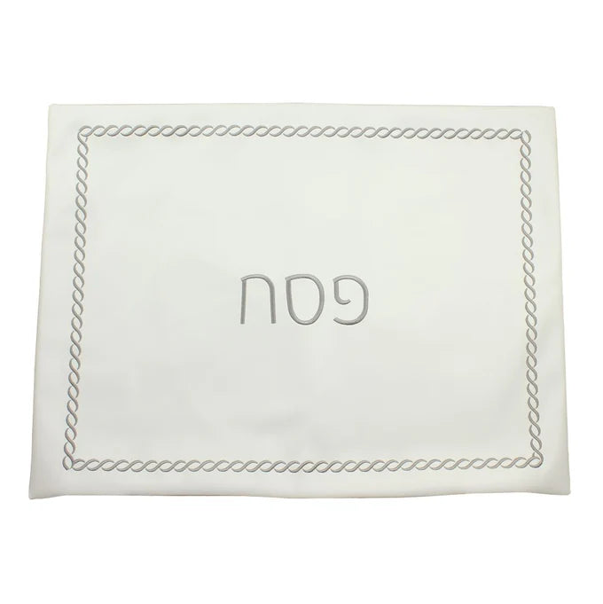 Ensemble Seder tressé en argent