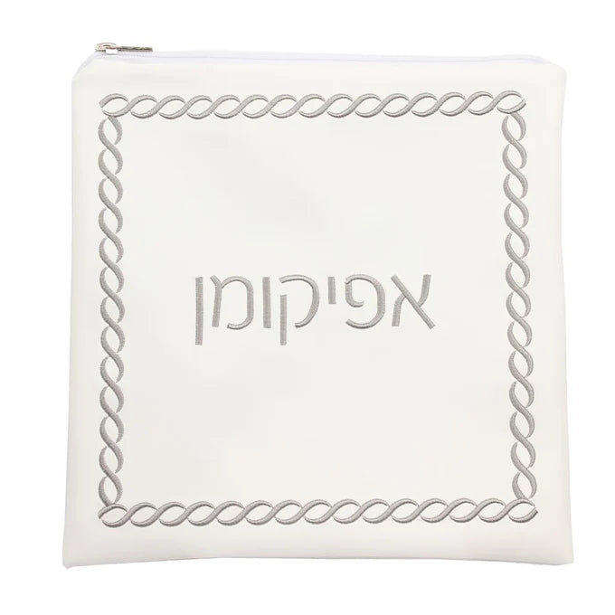 Ensemble Seder tressé en argent
