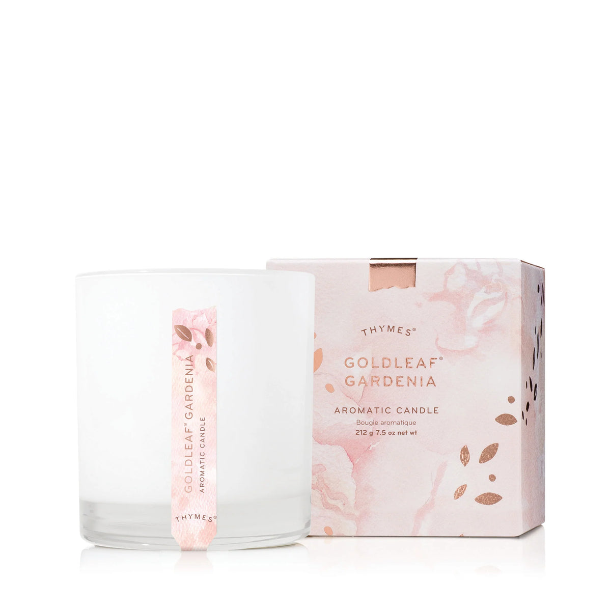 Thym - Bougie parfumée Goldleaf Gardenia