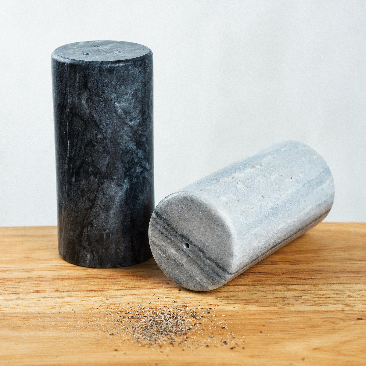 Fox Run Marble Salt and Pepper Shaker,