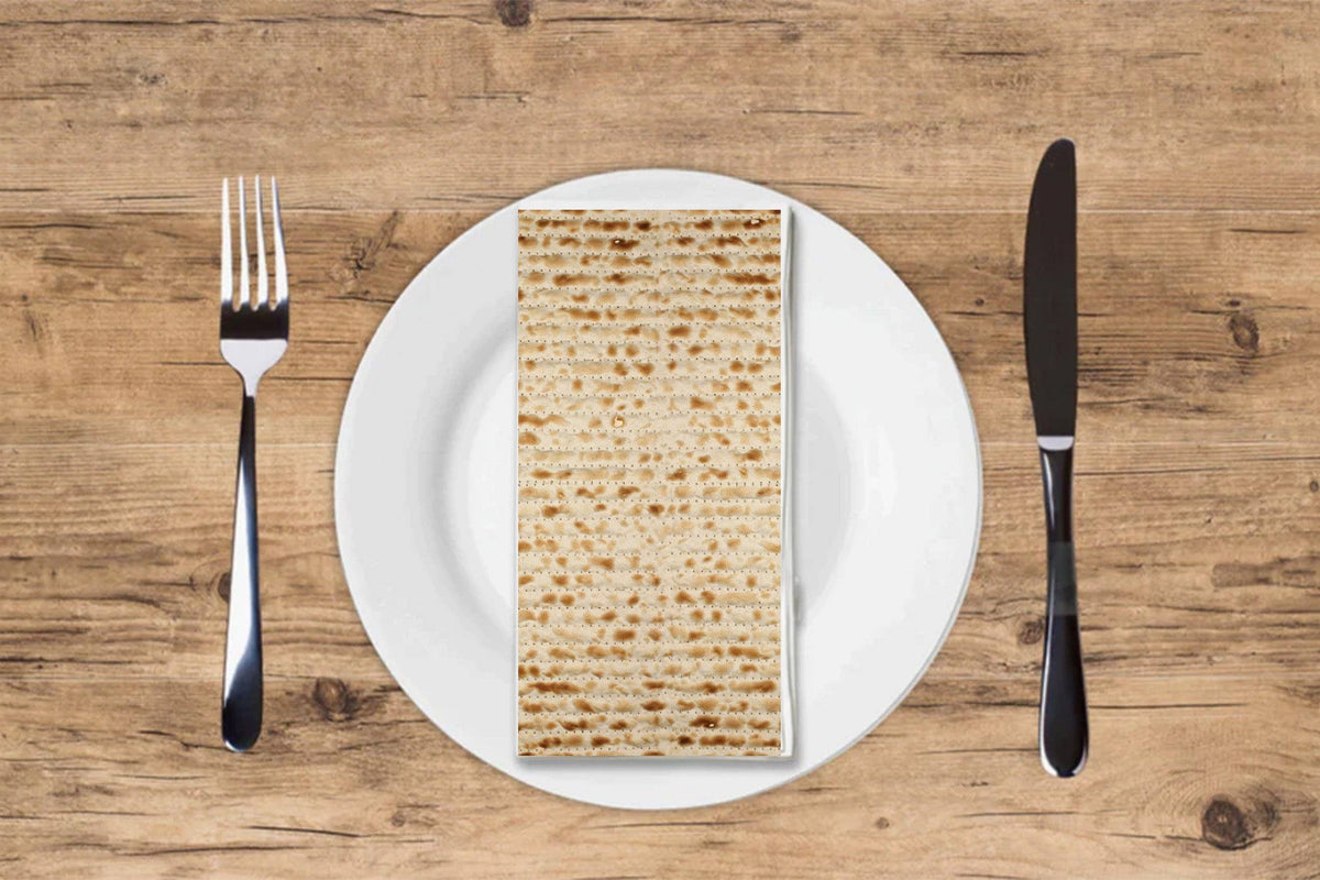 Serviette d'invité imprimée Matzoh