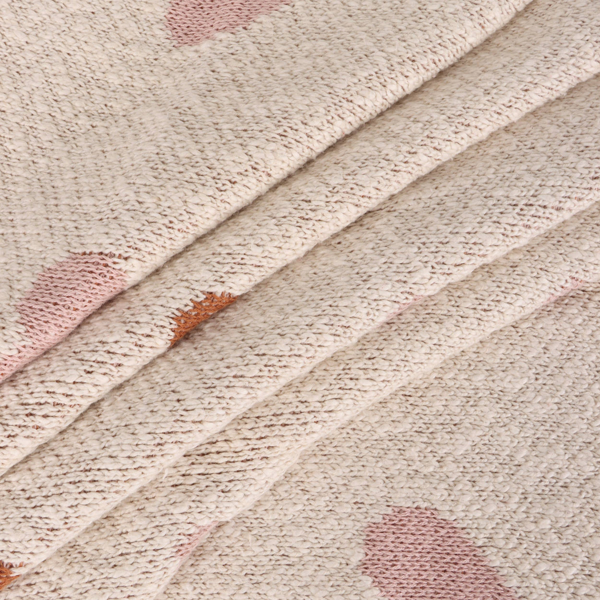 Personalized multi Heart - Organic Cotton Baby Blanket