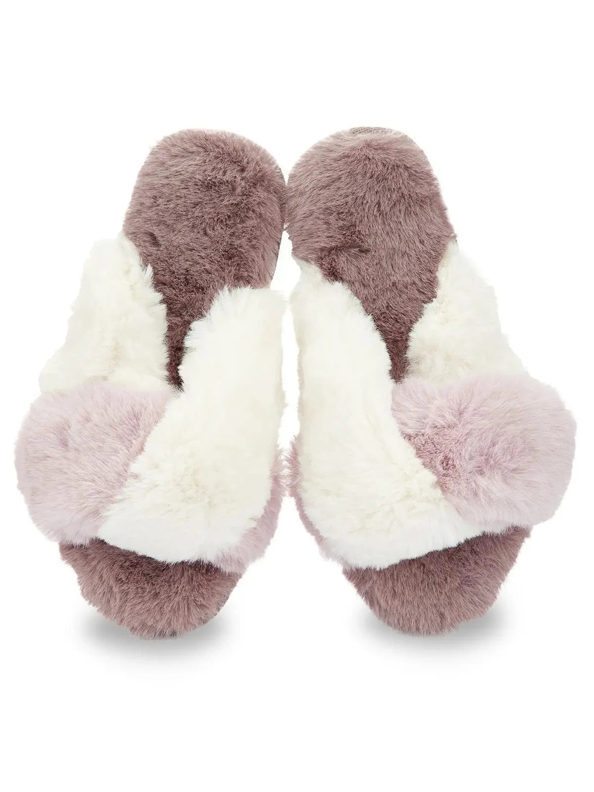 Plush Slippers | Taupe