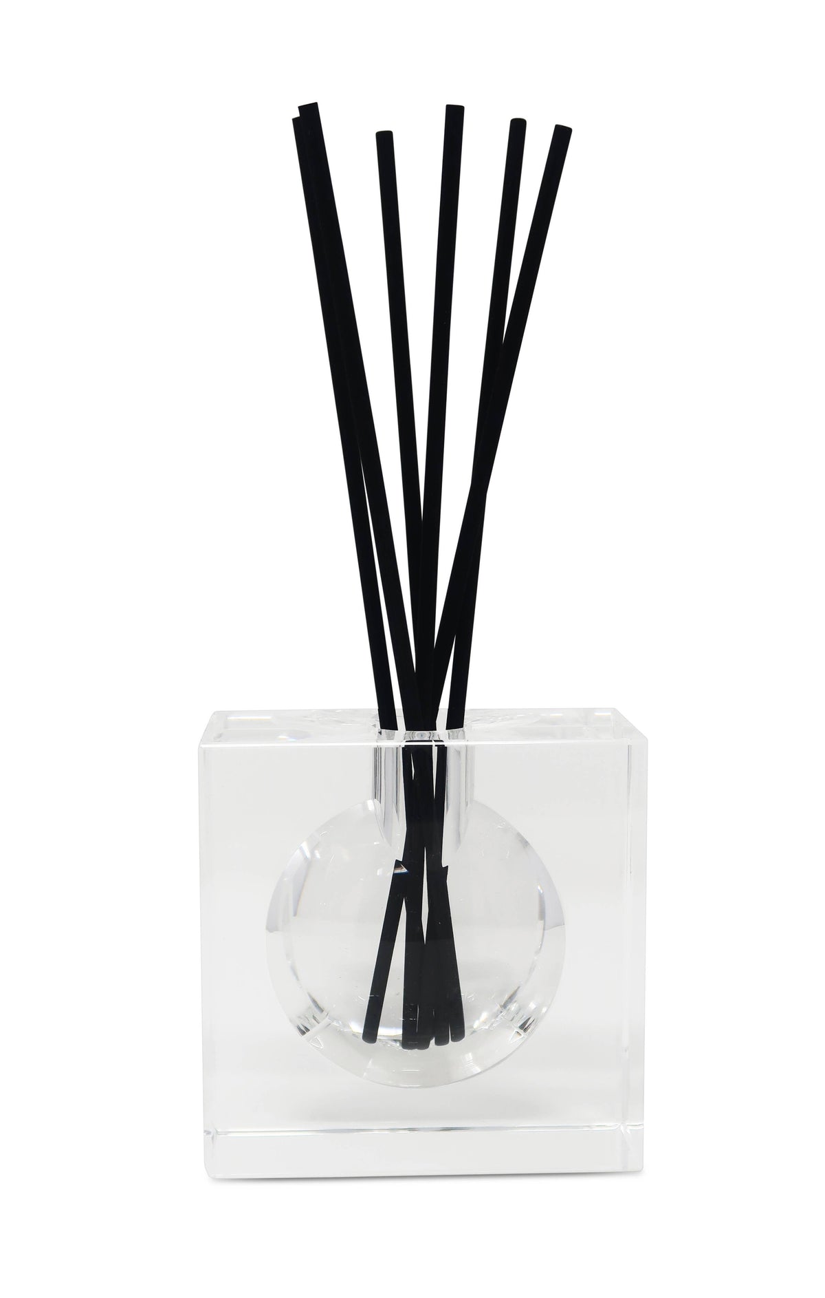 Crystal Diffuser with Black Reeds