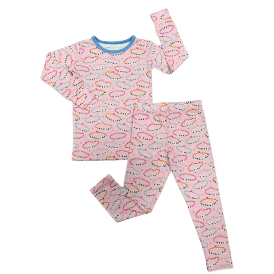 Friendship Bracelets Long Sleeve Jammies Set