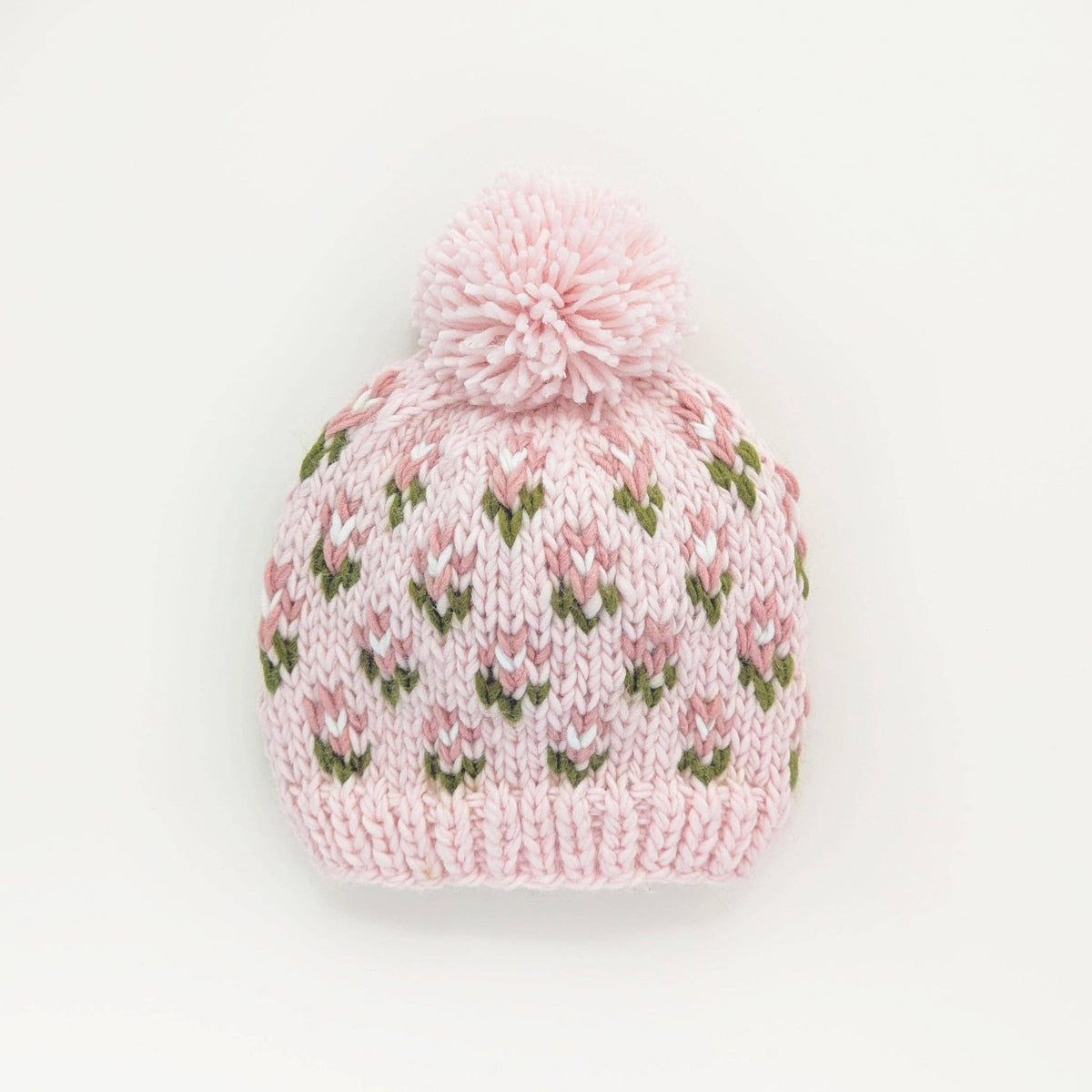 Bonnet rose poudré
