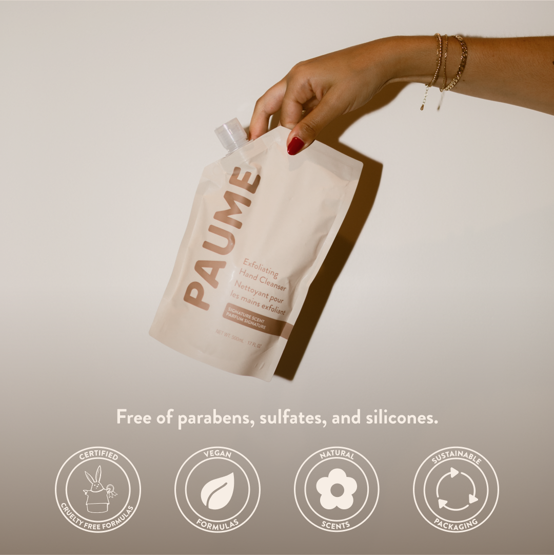 Sachet de recharge savon exfoliant pour les mains Paume
