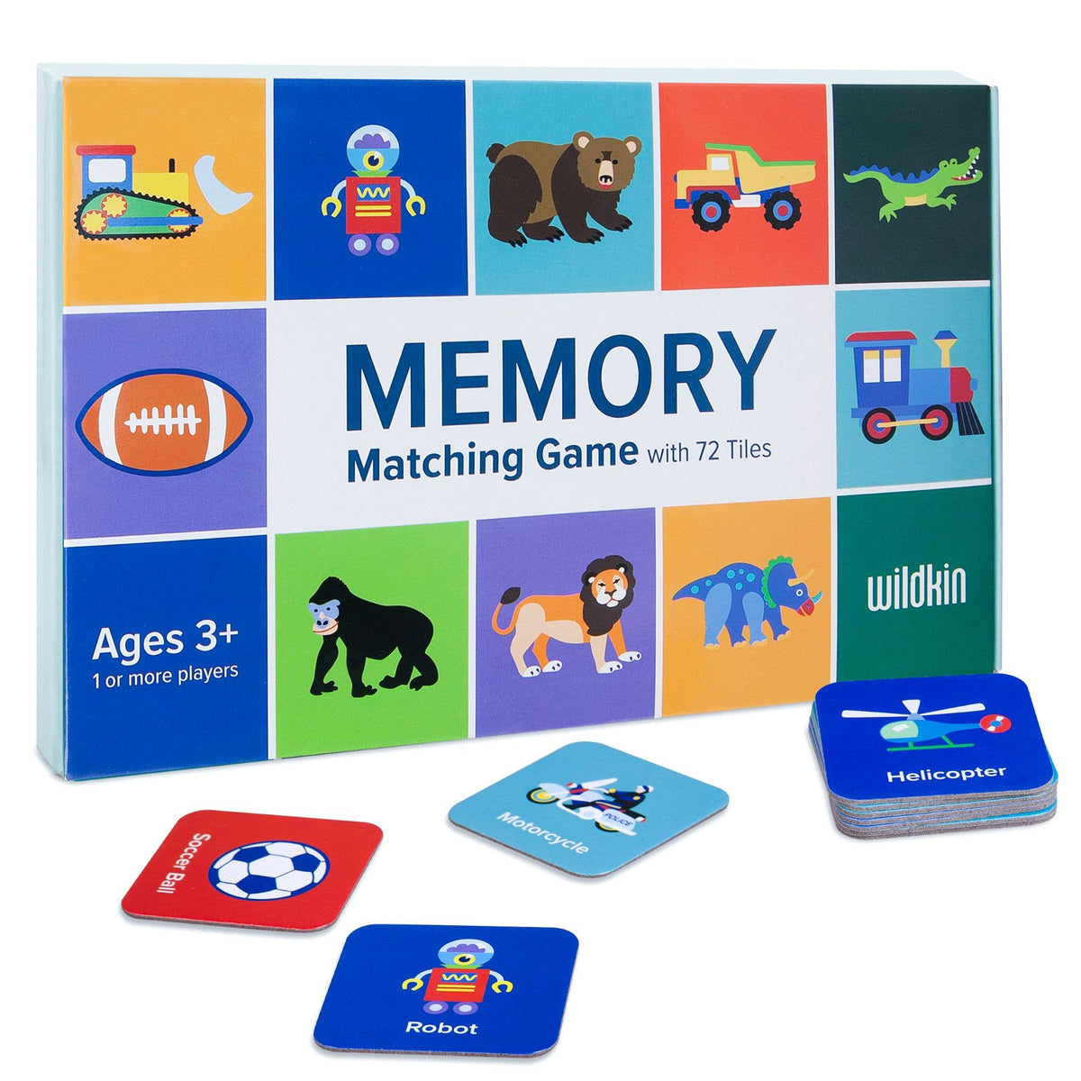 Memory Matching Game - sports and trucks