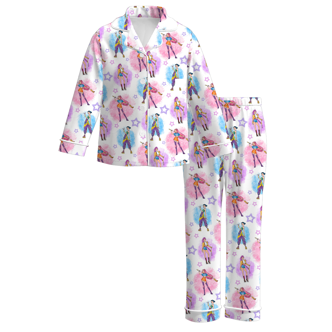 Kpop Demon Hunter Pajama Set