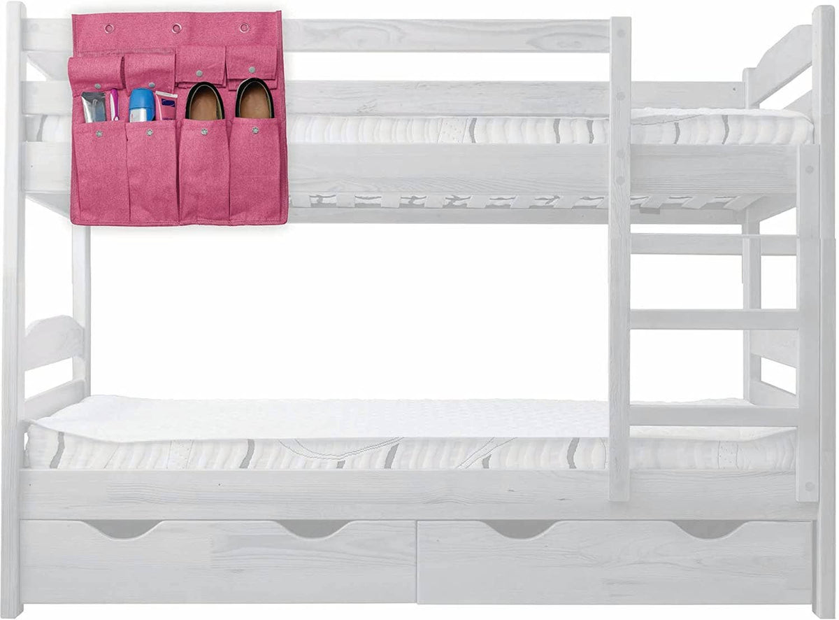 Organisateur de couchette suspendu - Rose