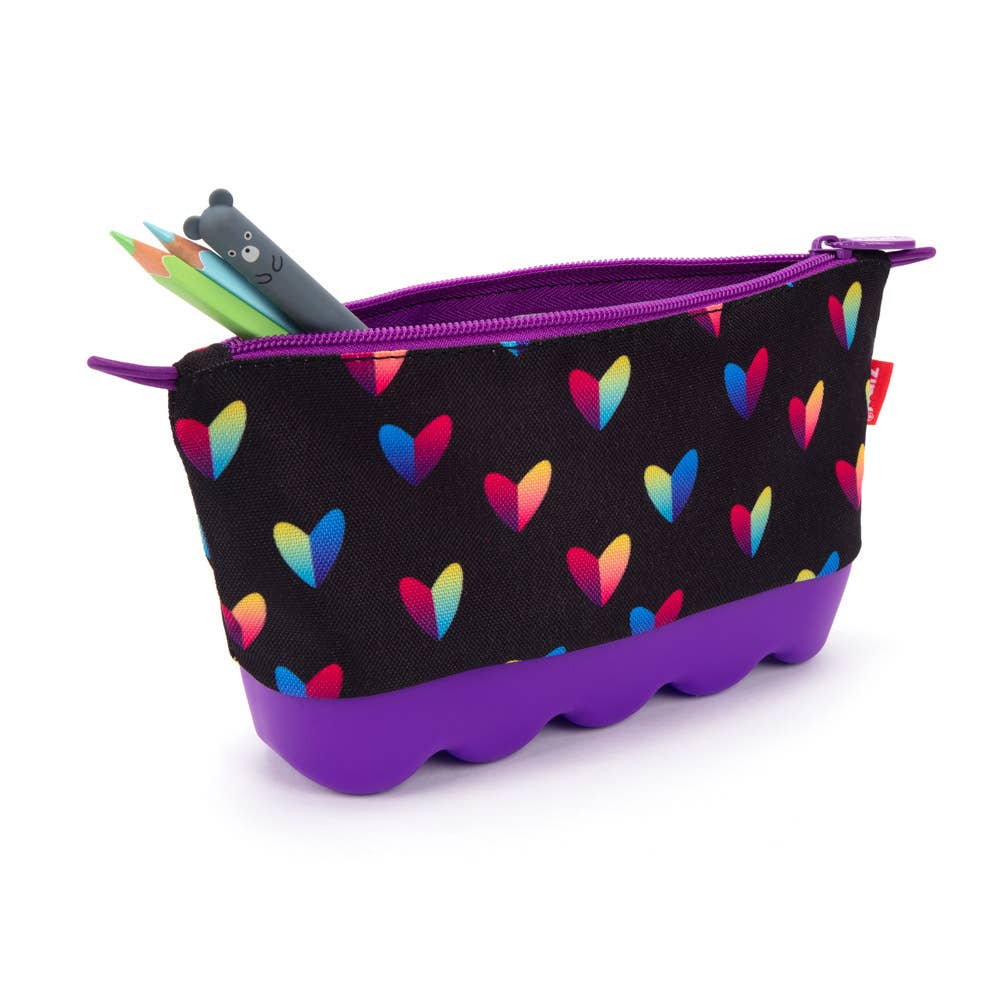 Hearts Silicone Pouch