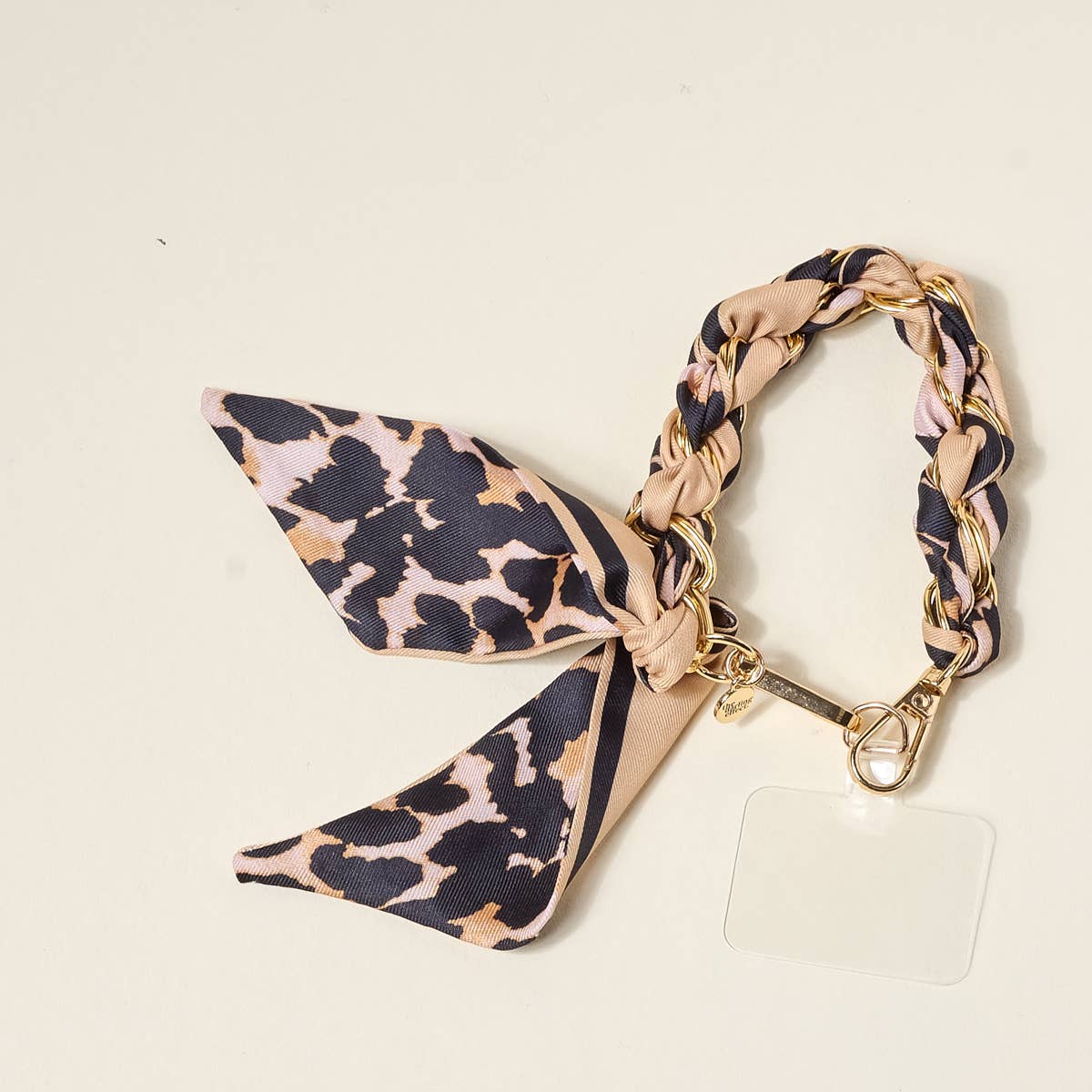 Call Me Later Phone Scarf– Cheetah