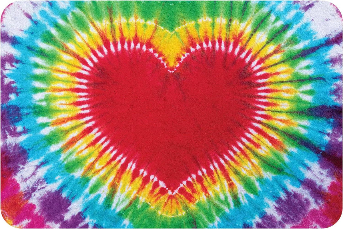 Tapis de sol Heart Camp - Rouge