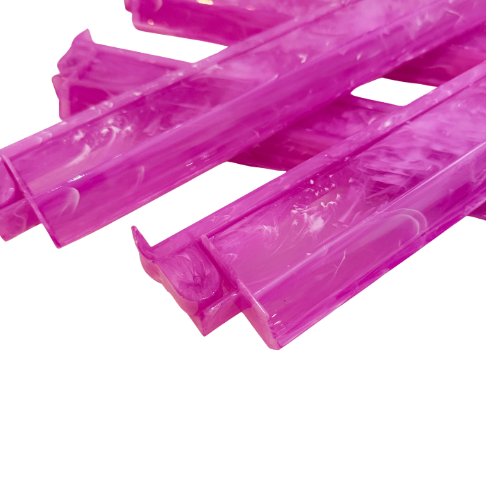 Rose Quartz Mahjong Racks & Pushers – Set of 4