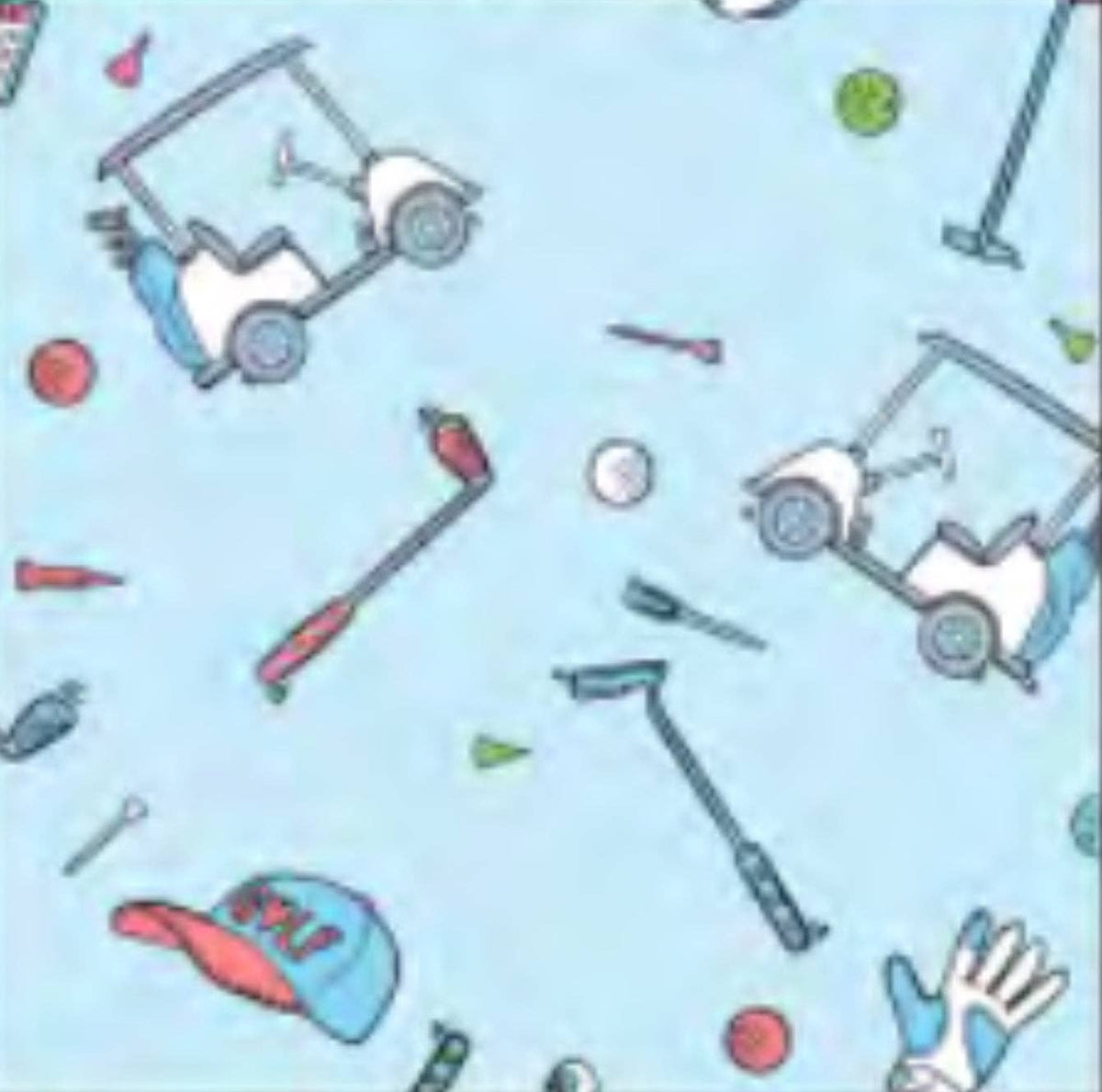 Kids Pajamas - Golf