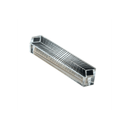 Black striped Mezuzah