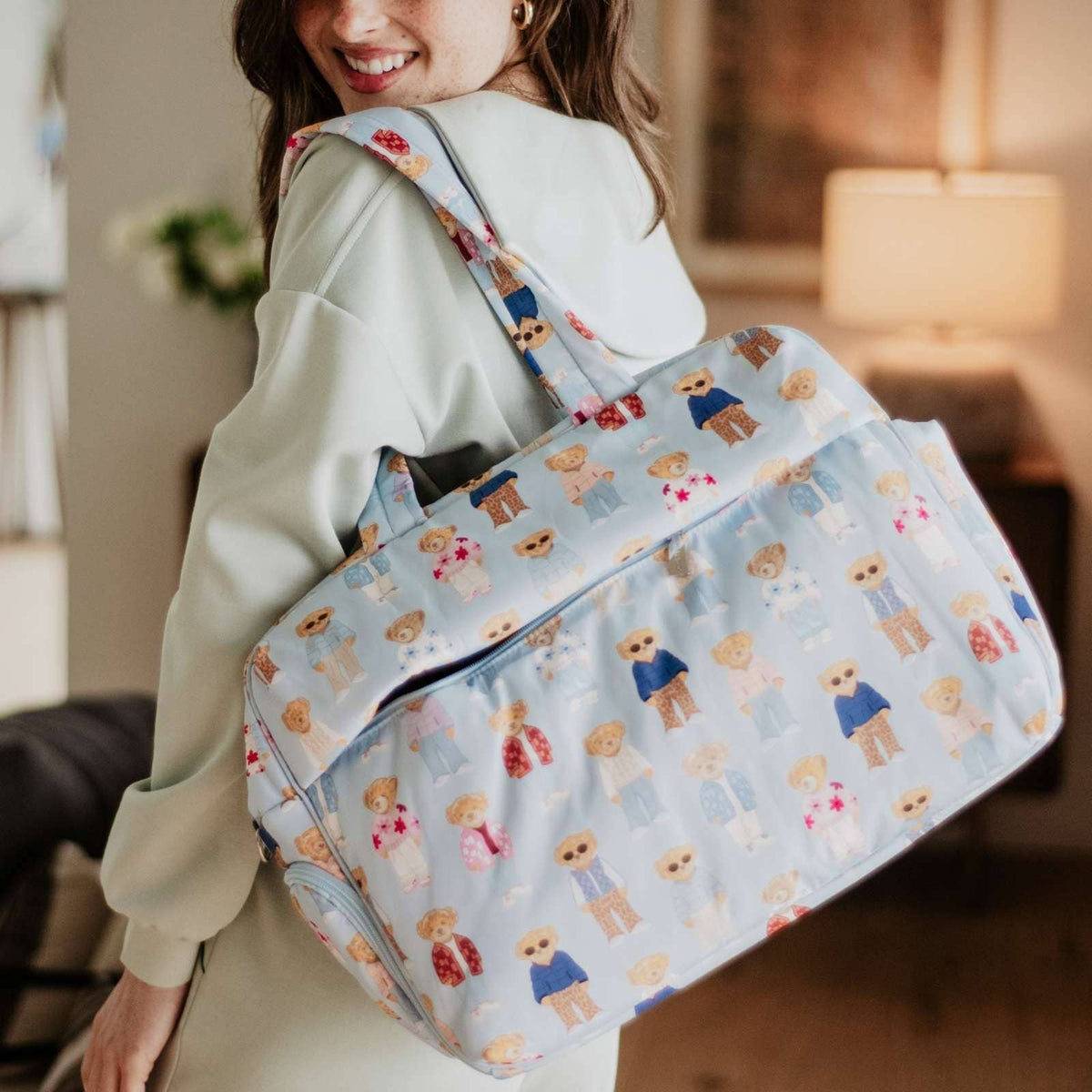 Teddy Bears Duffle Weekender Bag