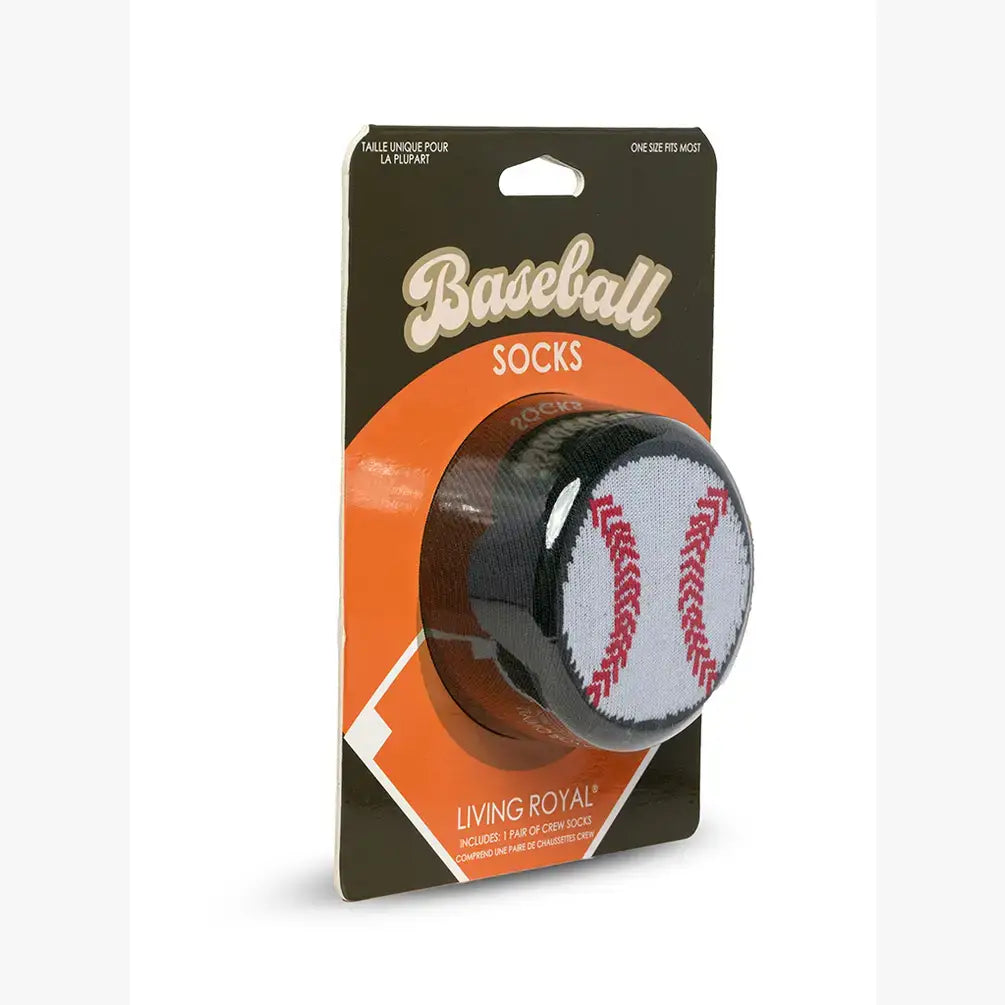 3D Packaged Crew Socks - Baseball - Forest Green