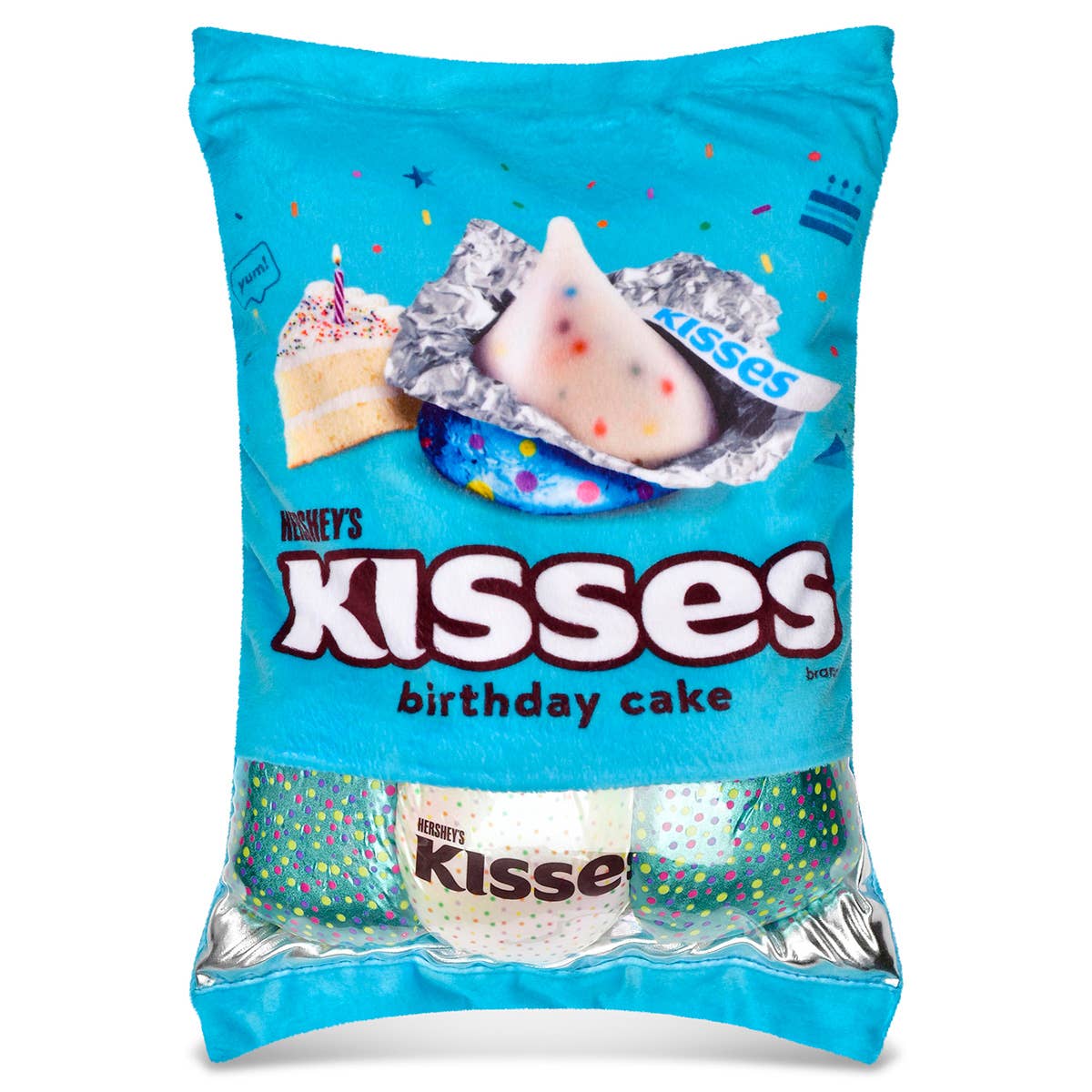 Peluche emballage gâteau d'anniversaire Hershey's Kisses