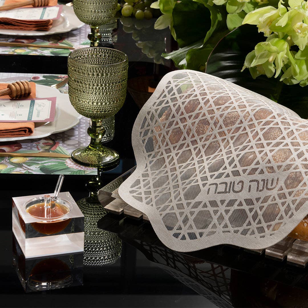 Couverture de challah pour Rosh Hashanah