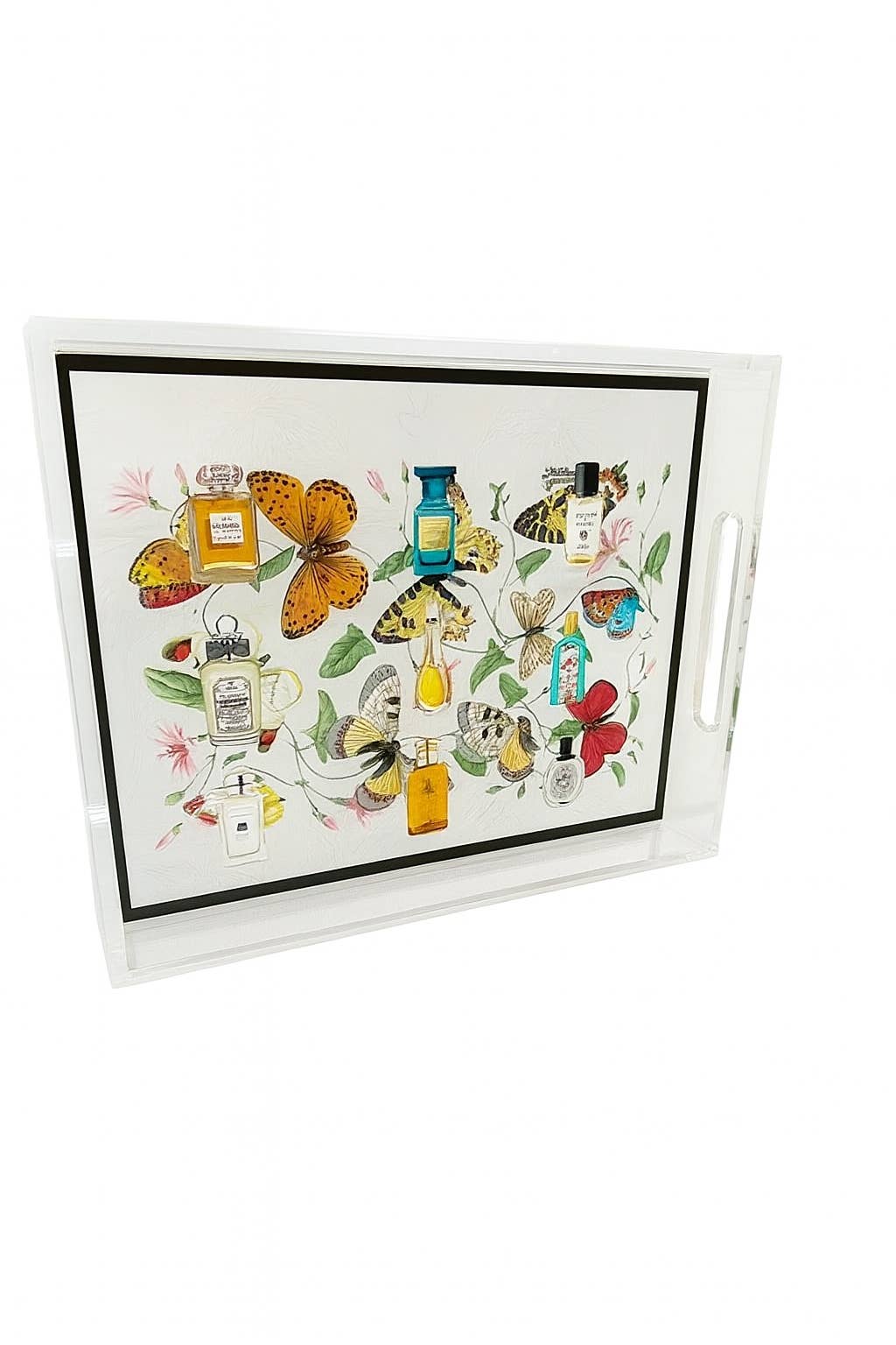 Perfume Collection print Acrylic Tray