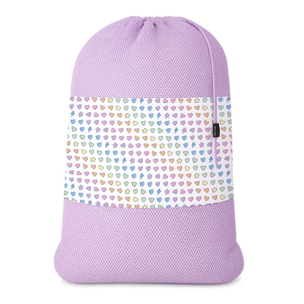 Sac à linge en filet Rainbow Remix