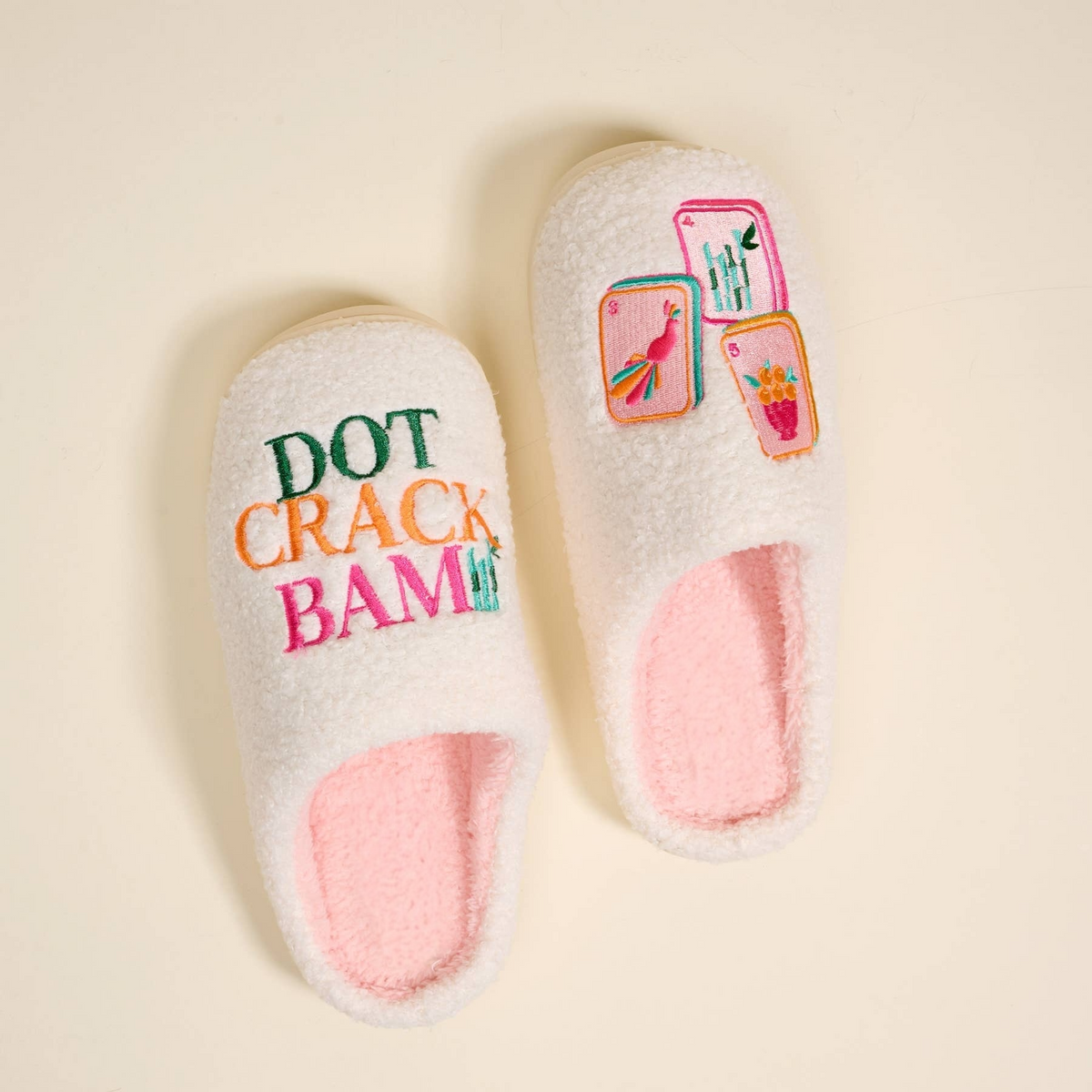 Fuzzy Slippers–Dot Crack Bam