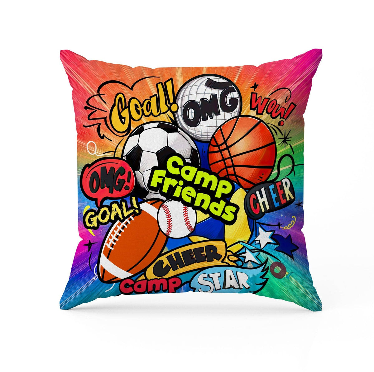 Coussin autographe - Camp Friends Sports