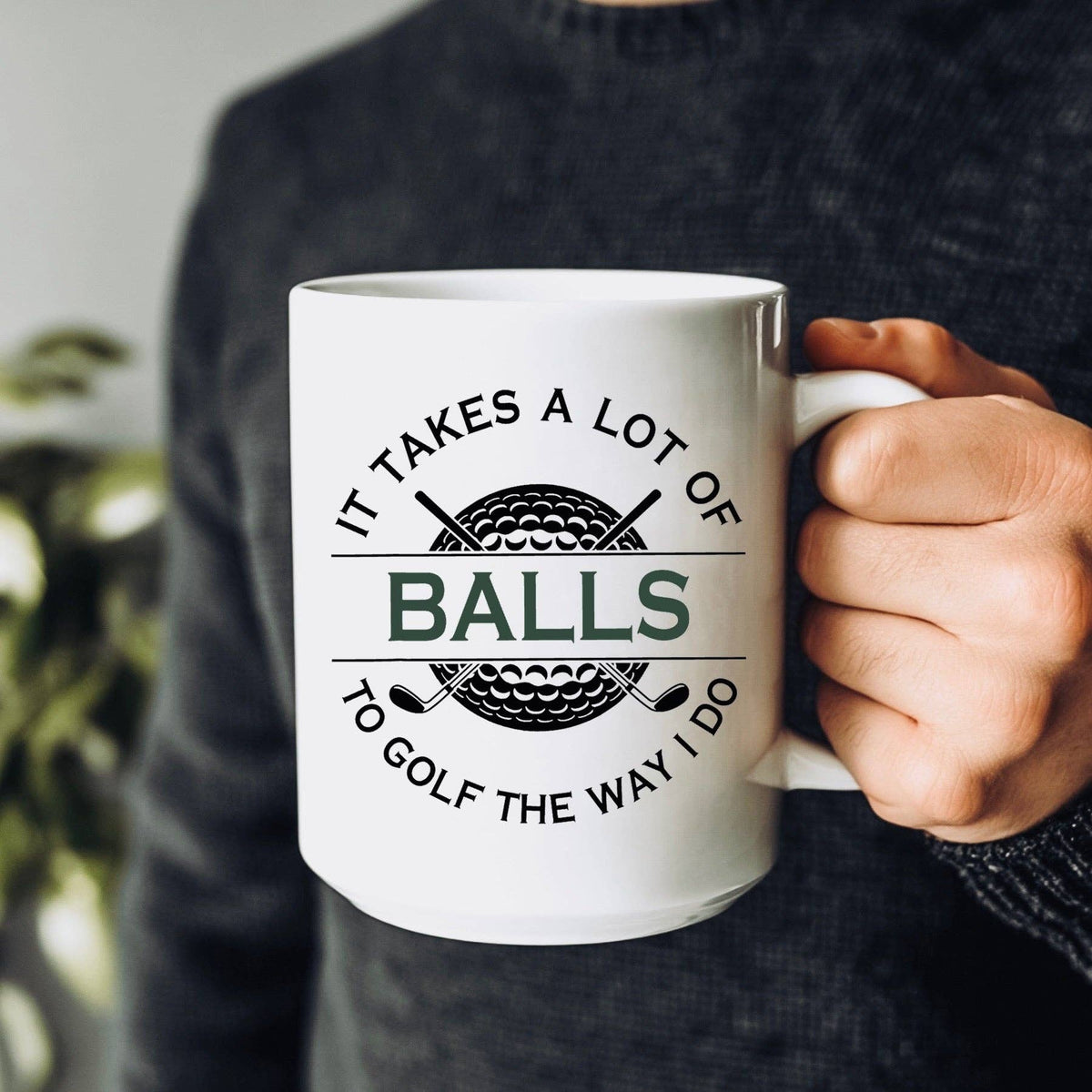 Golf Balls mug