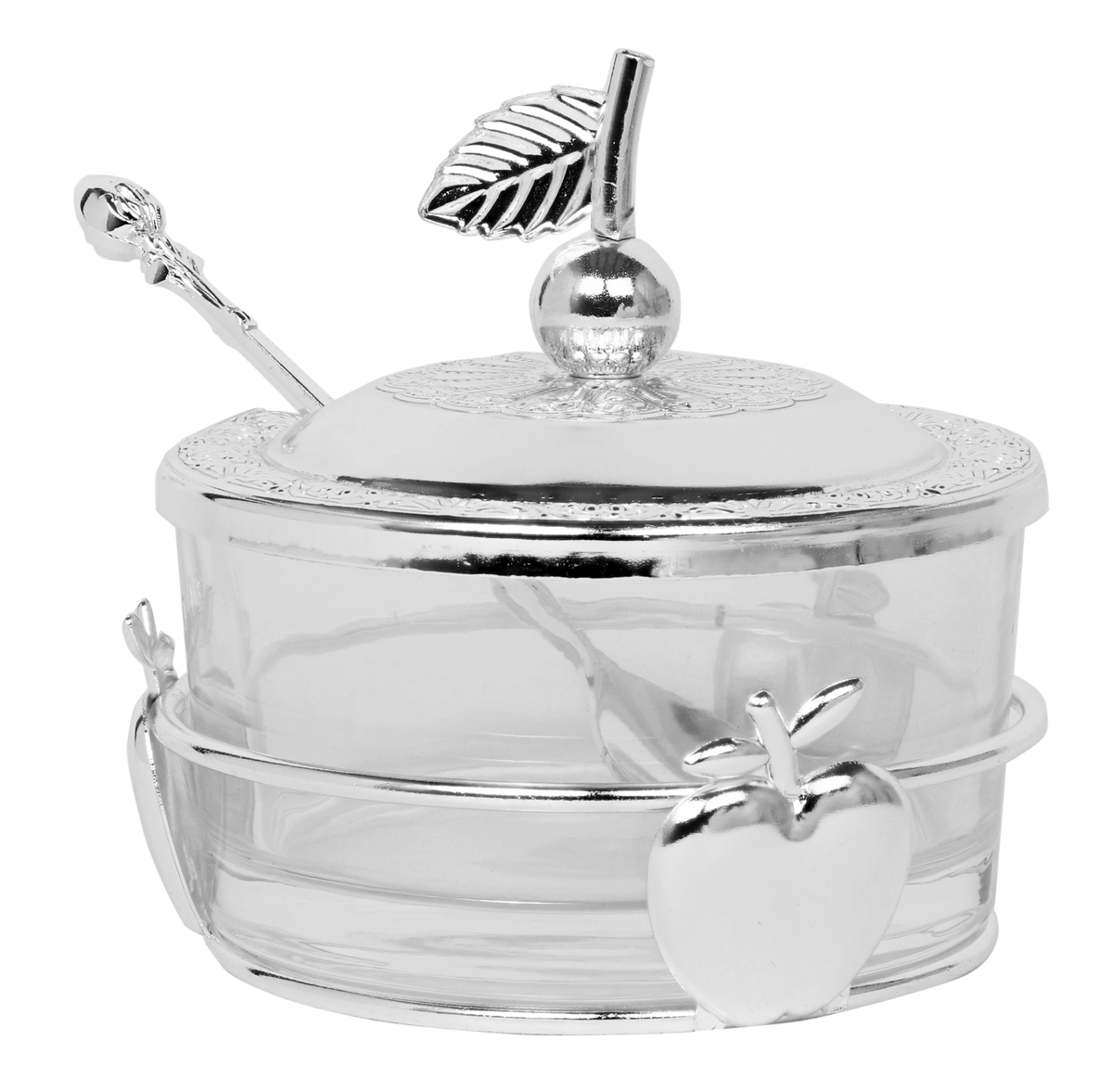 Silver Honey Dish