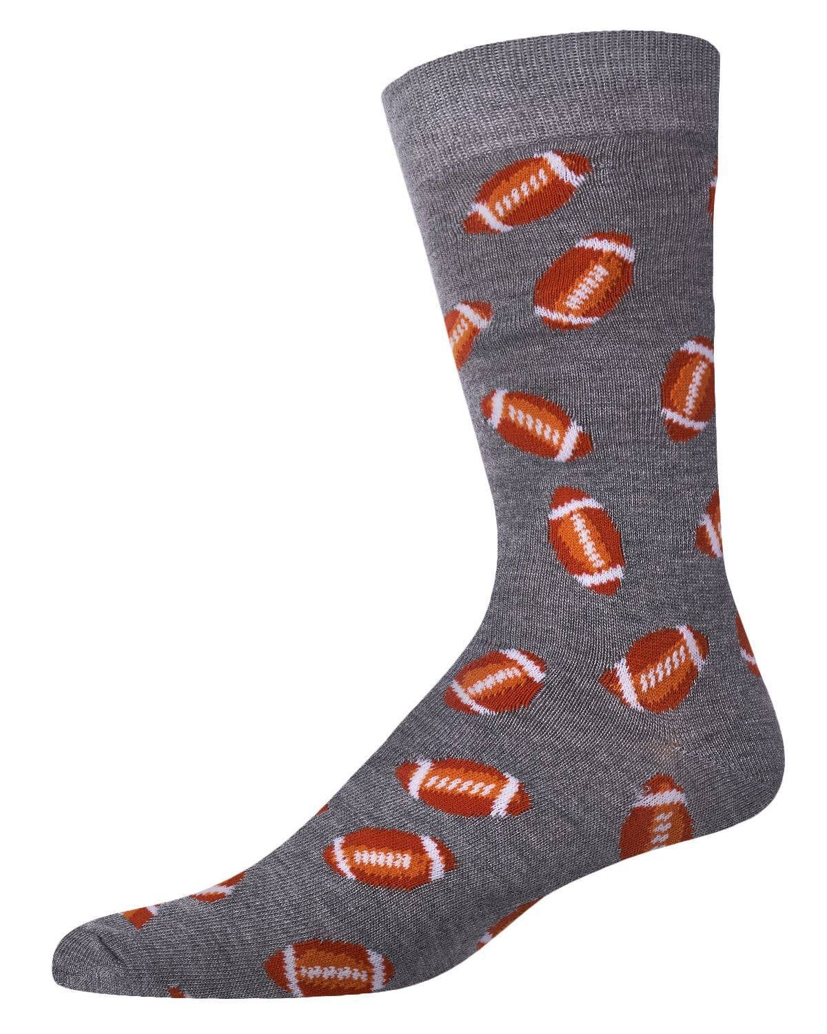Football Men's Crew Socks - grey