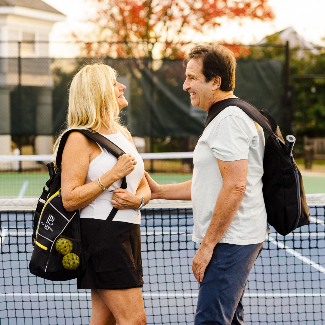 Pickleball Sling Bag - Grey