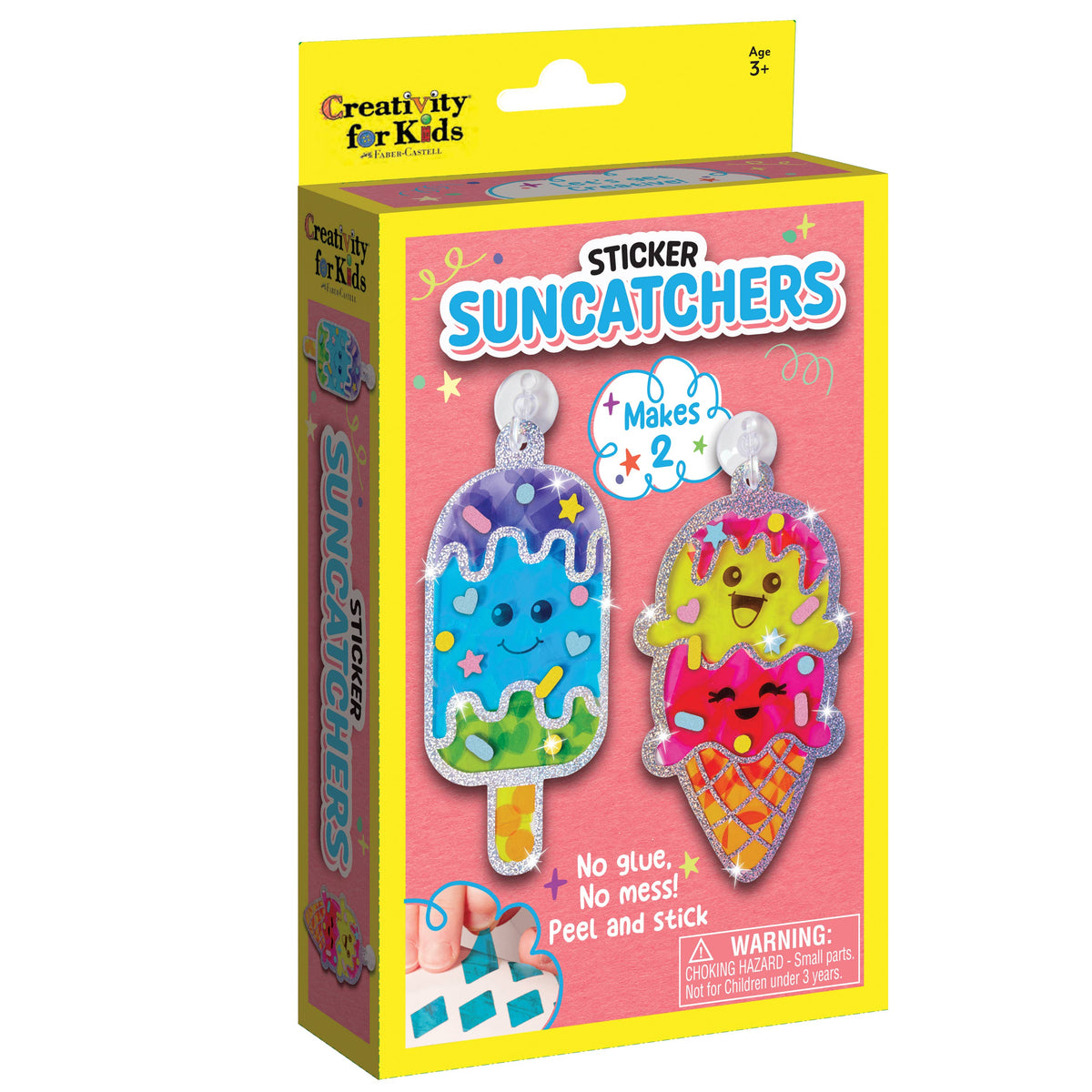 Kit de bricolage mini attrape-soleil autocollants pour enfants