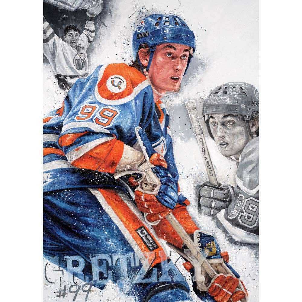 Légendes du jeu - Casse-tête de 500 pièces Wayne Gretzky