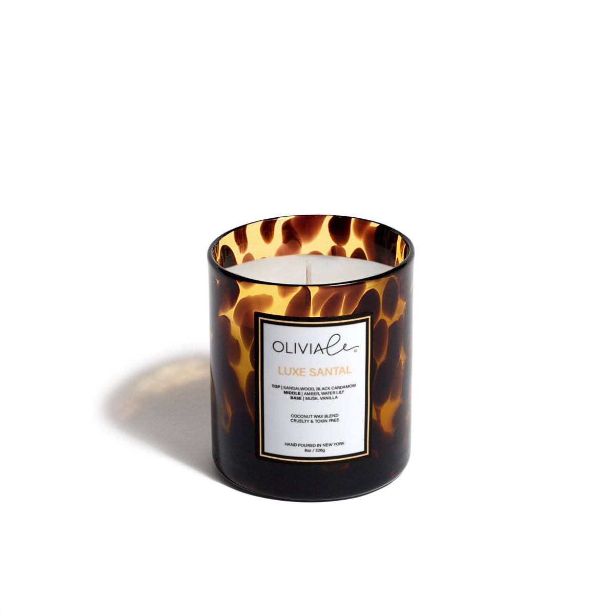 Luxe Santal Tortoise candle - small