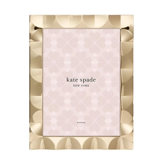 Cadre festonné doré Kate Spade South Street 8" x 10"