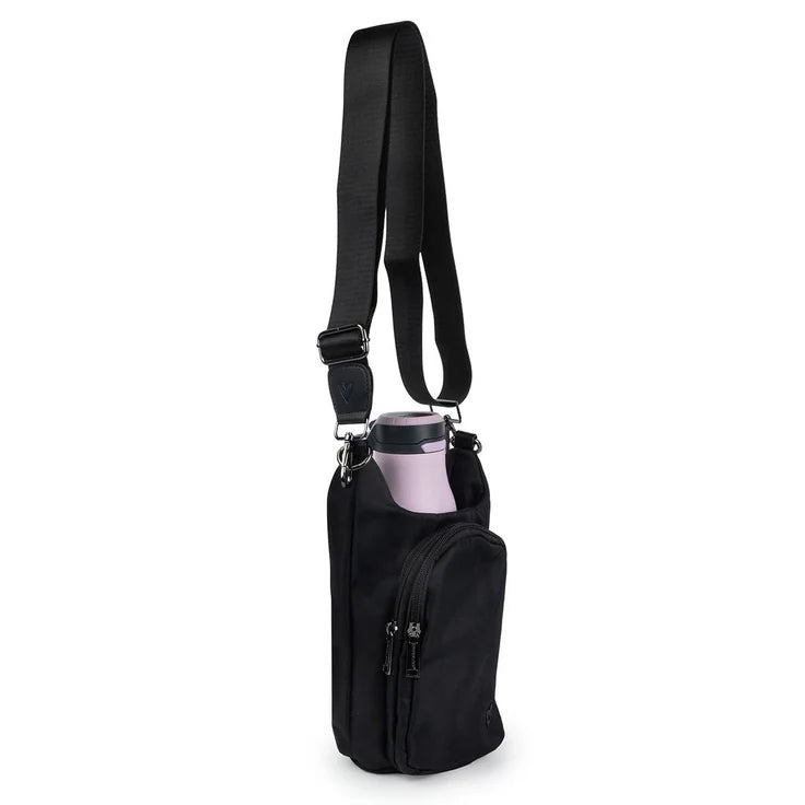 Hipster H2O Crossbody Bag - nylon Matte Black