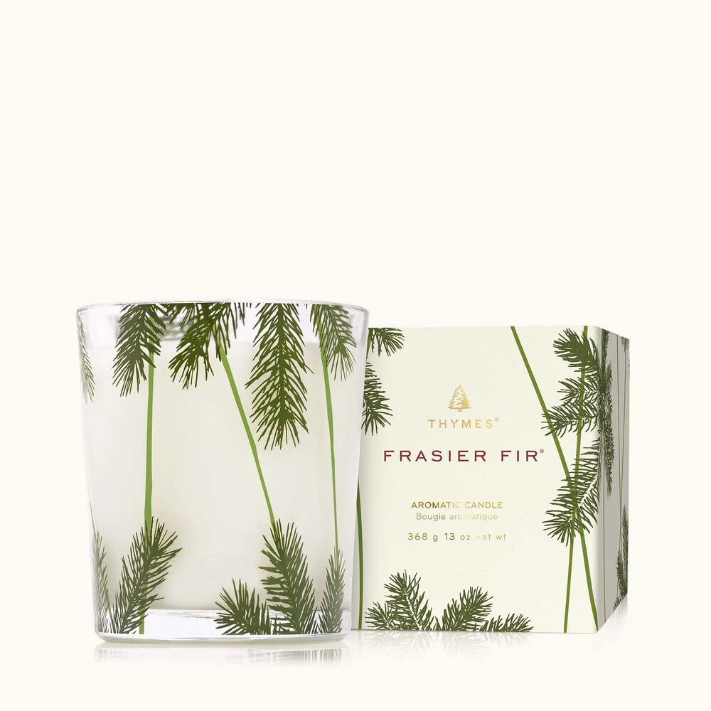 Bougie coulée en aiguilles de pin de 13 oz de Frasier Fir