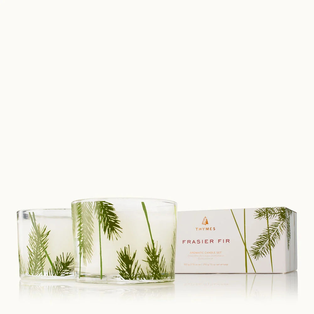 Coffret de bougies à aiguilles de pin Frasier Fir
