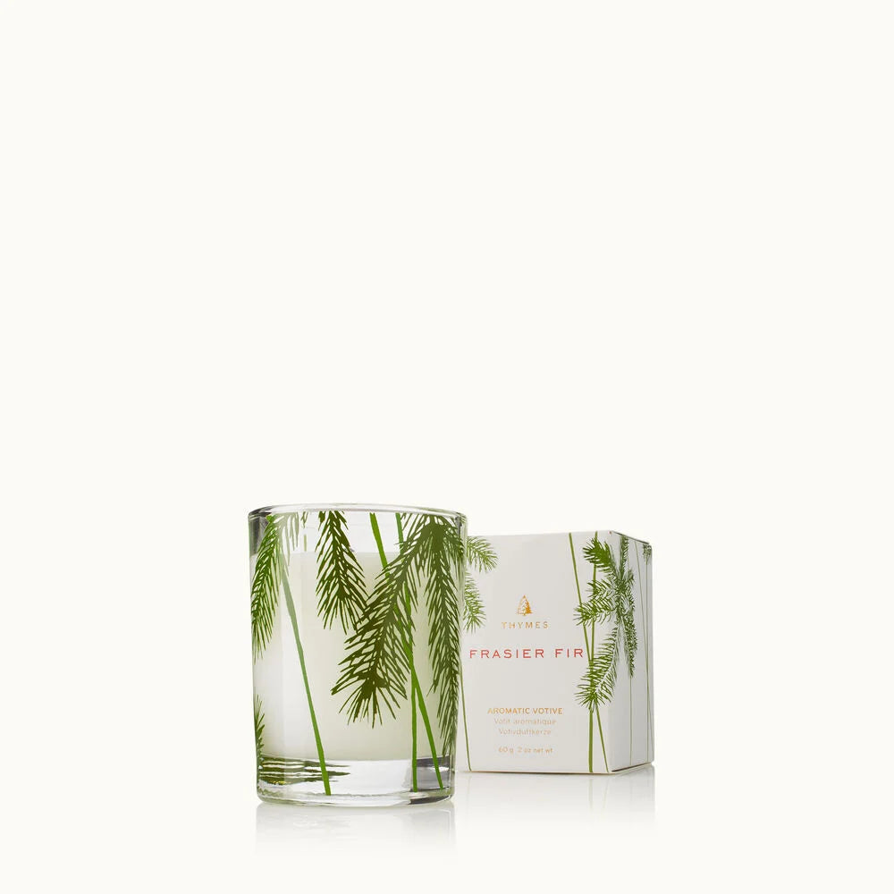 Bougie votive en aiguilles de pin de Frasier